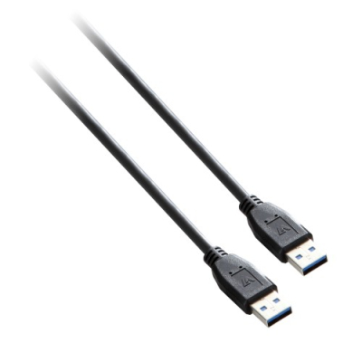 V7 USB3.0 A TO A CABLE 3M BLACK CABLE M/M