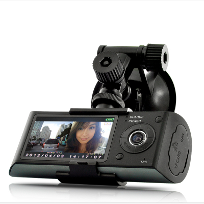 OEM Dual Camera Car Blackbox DVR with GPS Logger and G-Sensor - CAEEGL01
